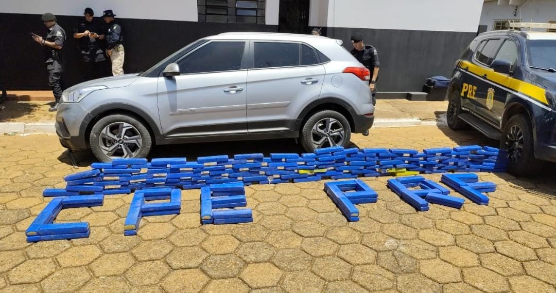 Motorista foge e abandona veículo abarrotado de drogas na BR-050