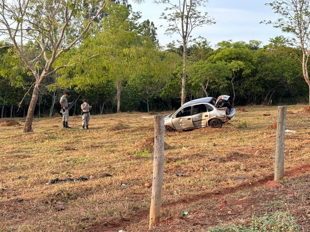 Grave acidente em Catalão deixa mãe e filho feridos