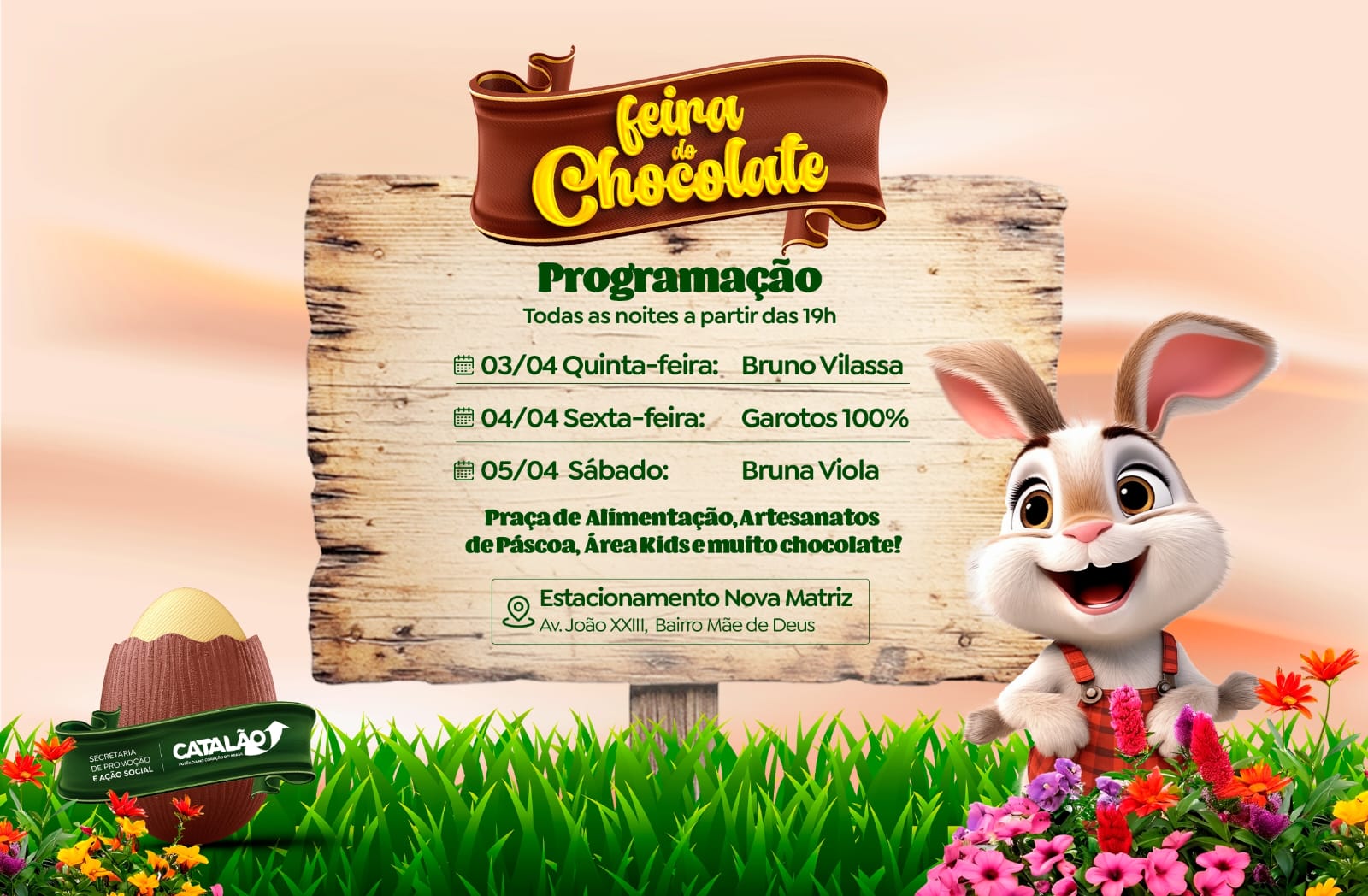 Feira do Chocolate: Último Dia de Inscrição e Mudança no Sorteio das Vagas