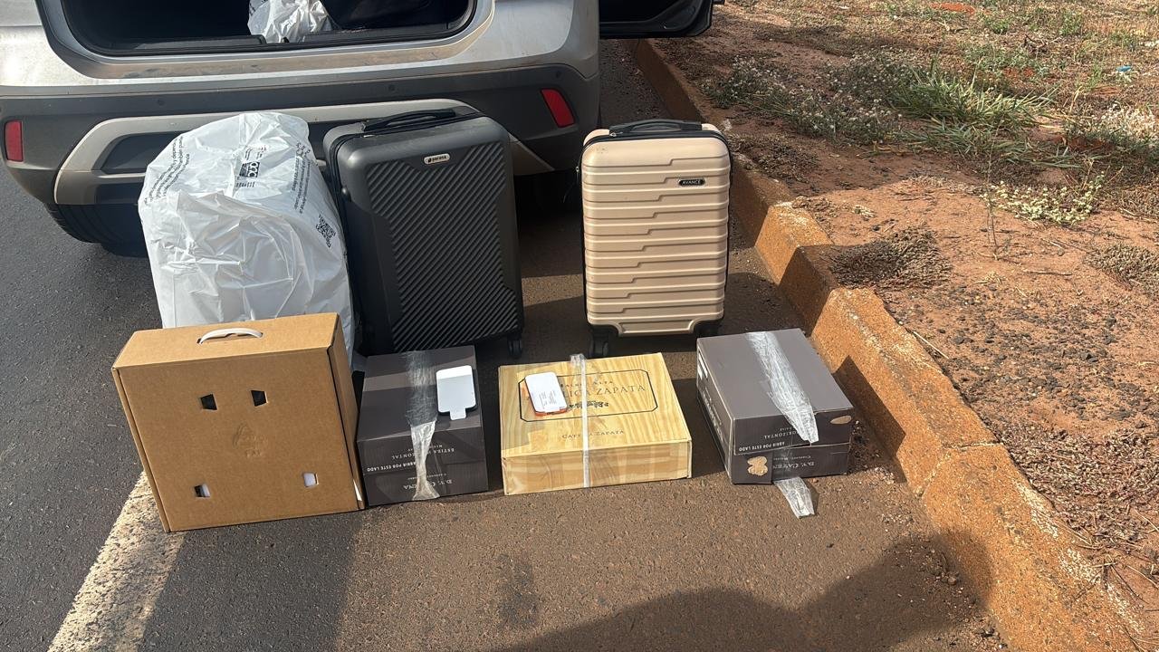 PMRv apreende mercadorias avaliadas em R$ 50 mil durante operação em Uberlândia
