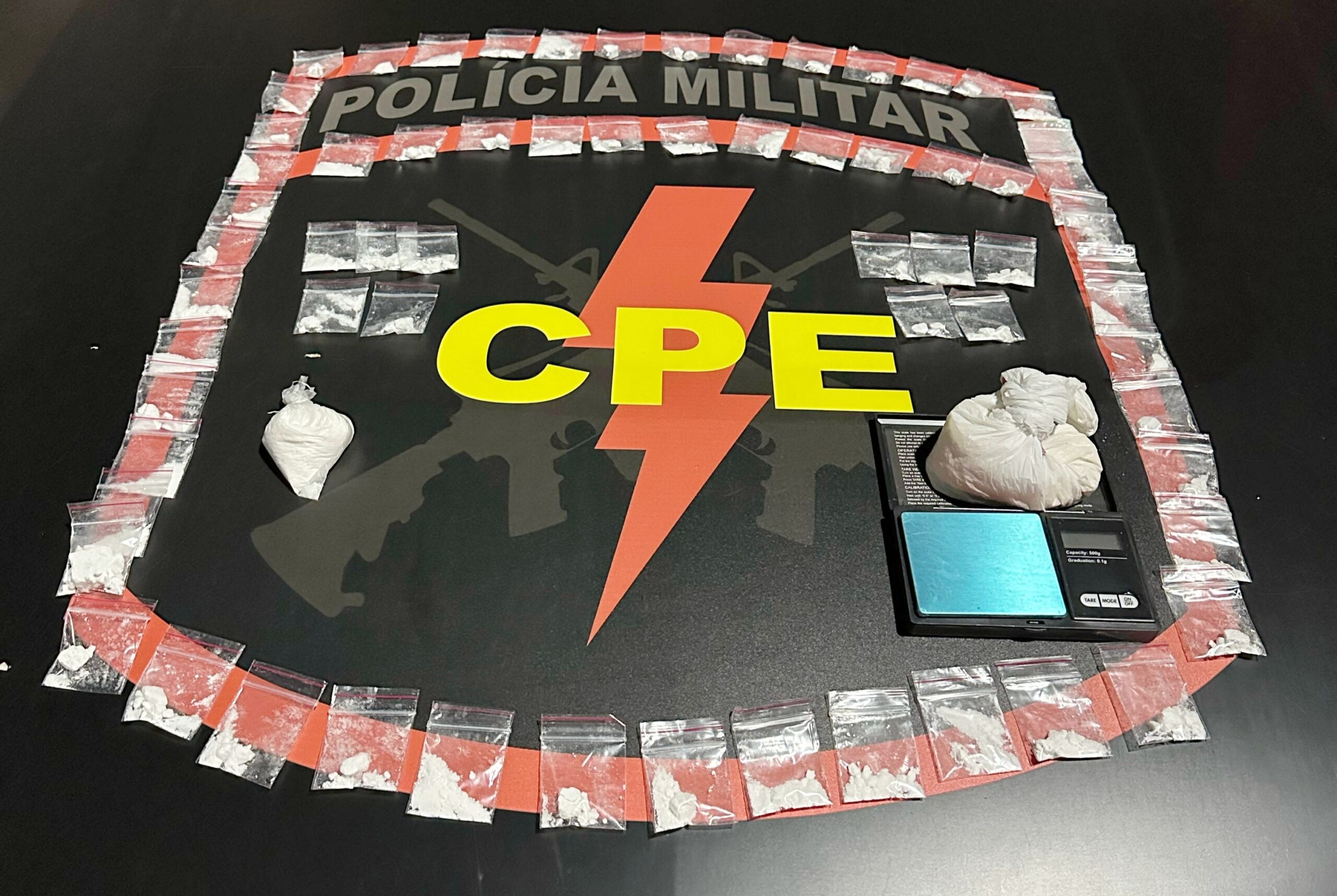 CPE prende dois suspeitos por tráfico de drogas em Pires do Rio
