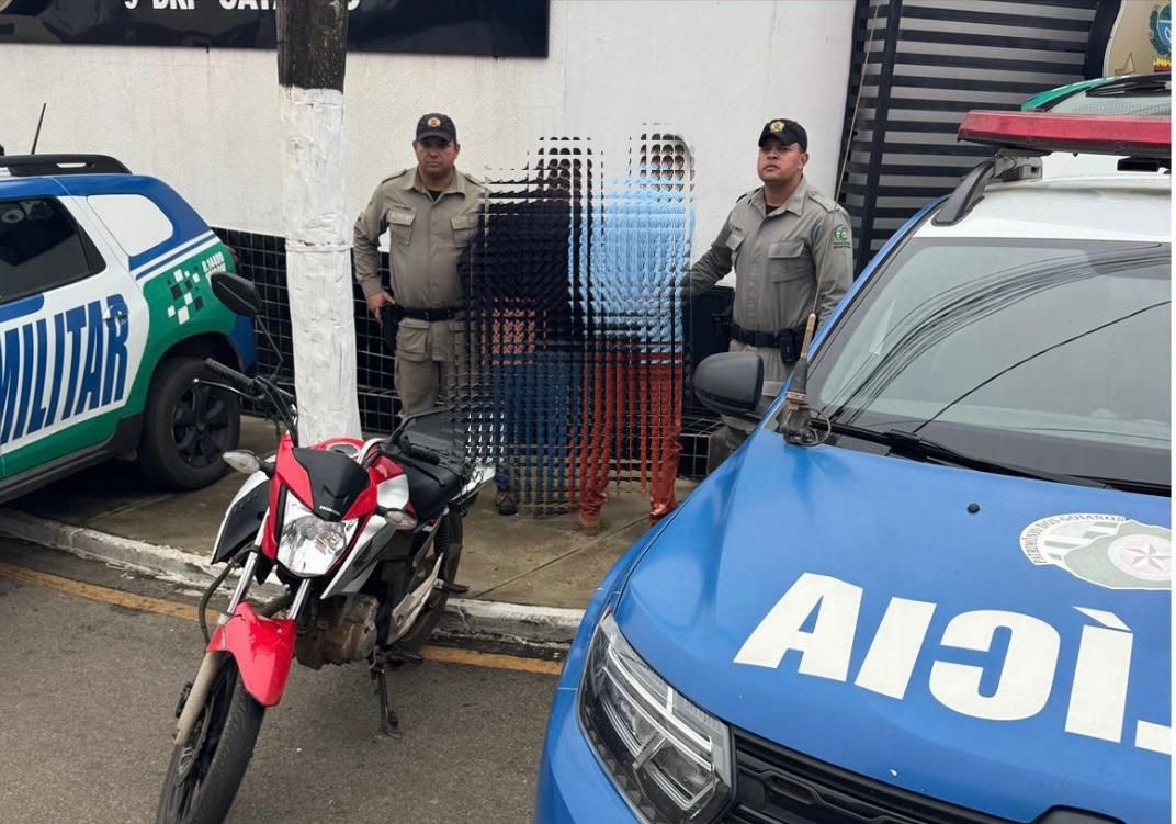 Equipes da PM agem rápido e prendem dois autores de tentativa de roubo em Catalão