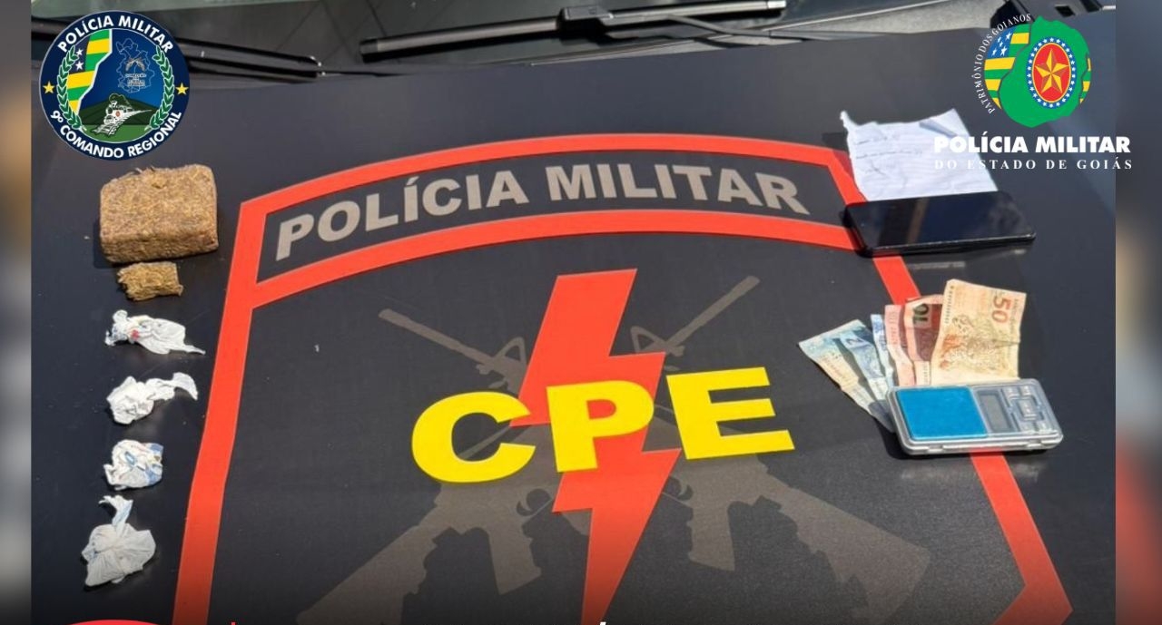 CPE prende jovem por tráfico de drogas em Pires do Rio