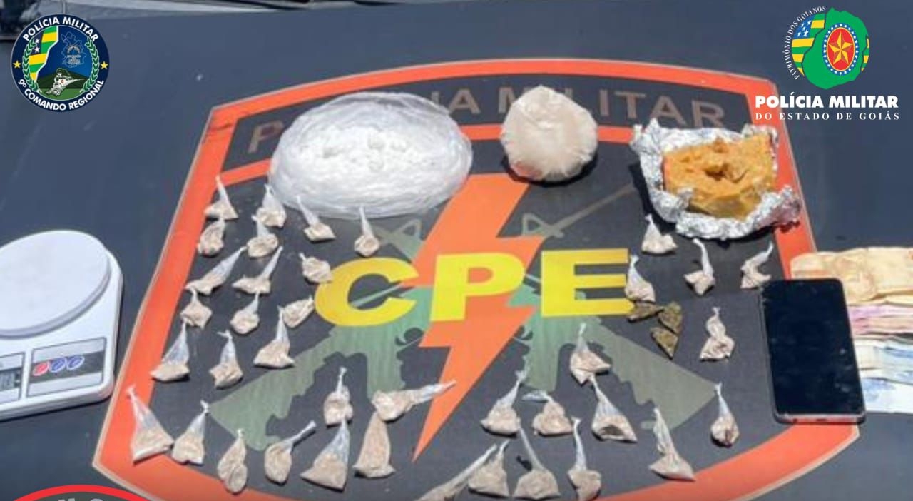 CPE intensifica combate ao tráfico de drogas e prende suspeito em Catalão