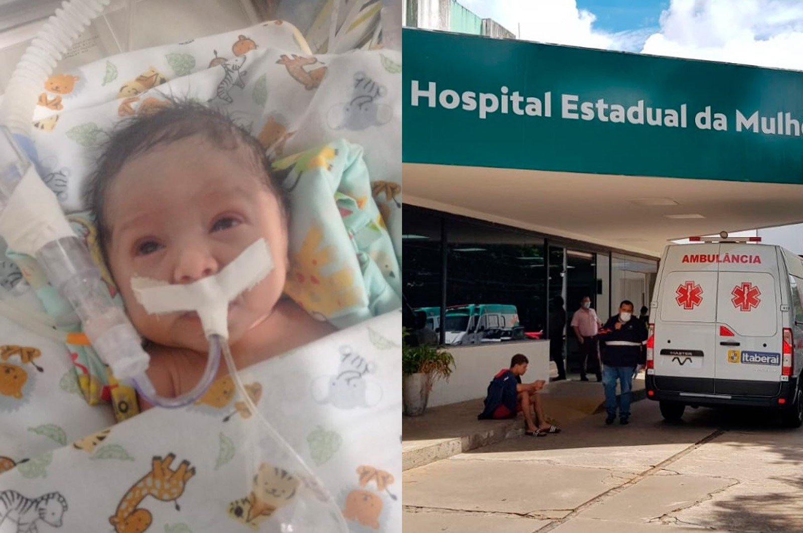 Bebê Nicolas ganha vaga de UTI no HEMU para cirurgia de emergência