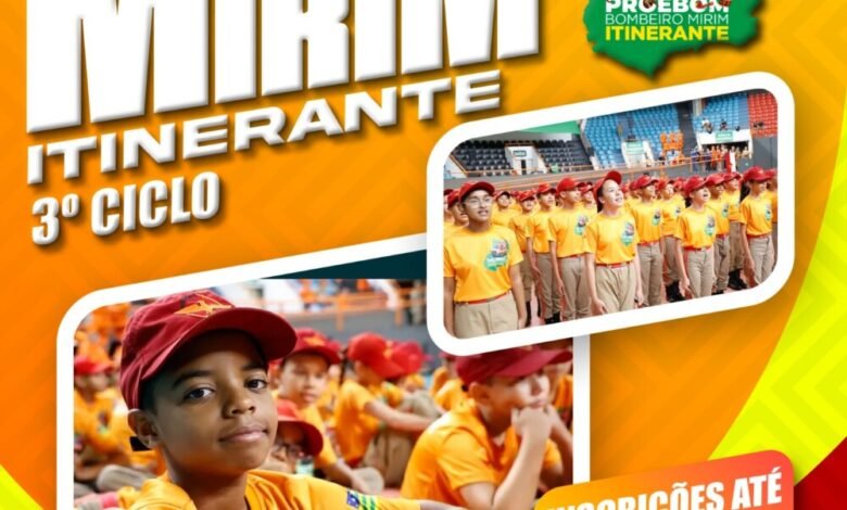 Bombeiro Mirim Itinerante – 3º Ciclo (Maio) – Corpo de Bombeiros Militar do Estado de Goiás