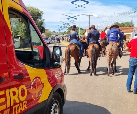 14º BBM garante segurança durante as festividades do 37º Aniversário e 3º Rodeio Show de Bonfinópolis