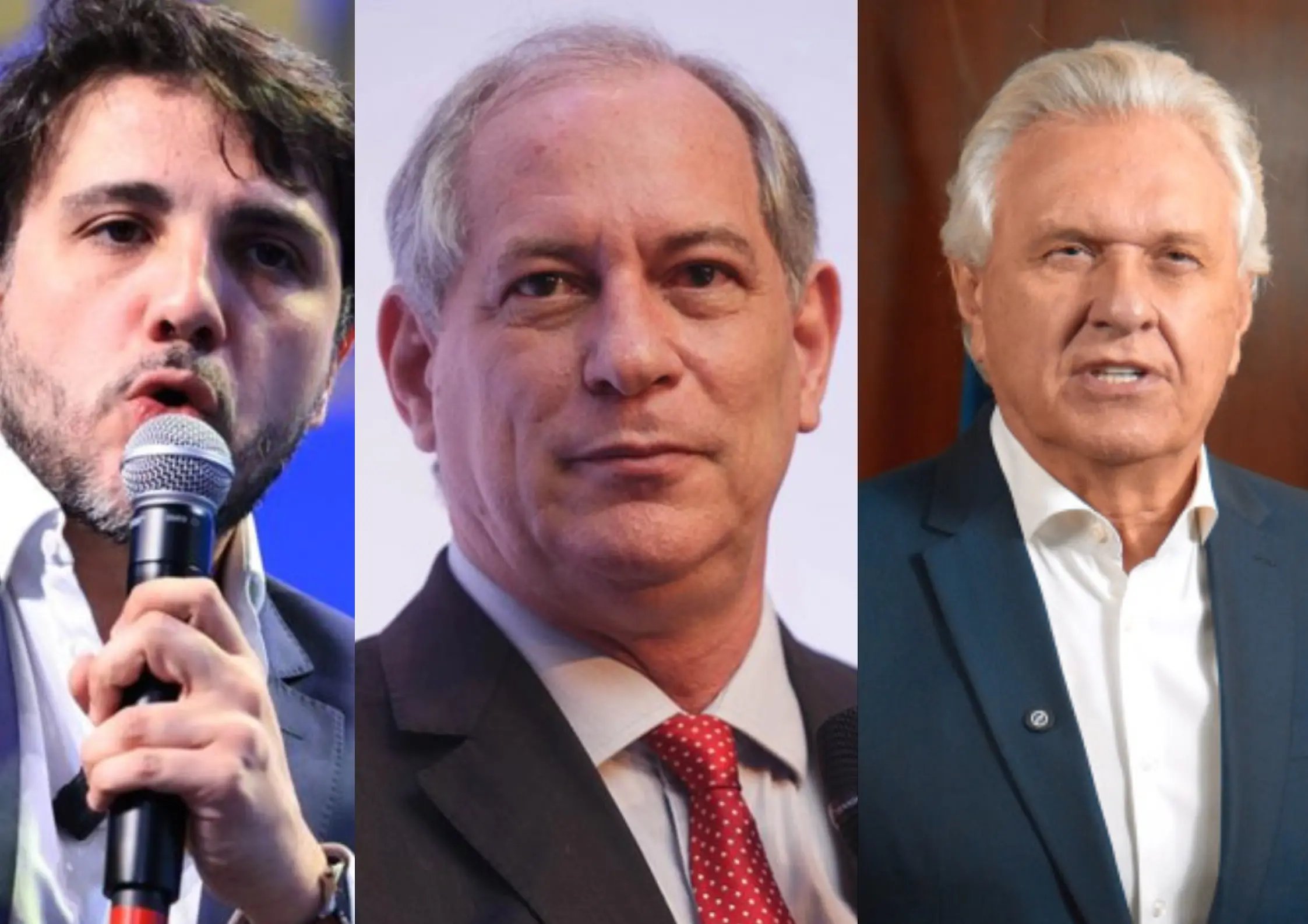 Ciro Gomes pode apoiar Caiado ou Renan Santos à Presidência