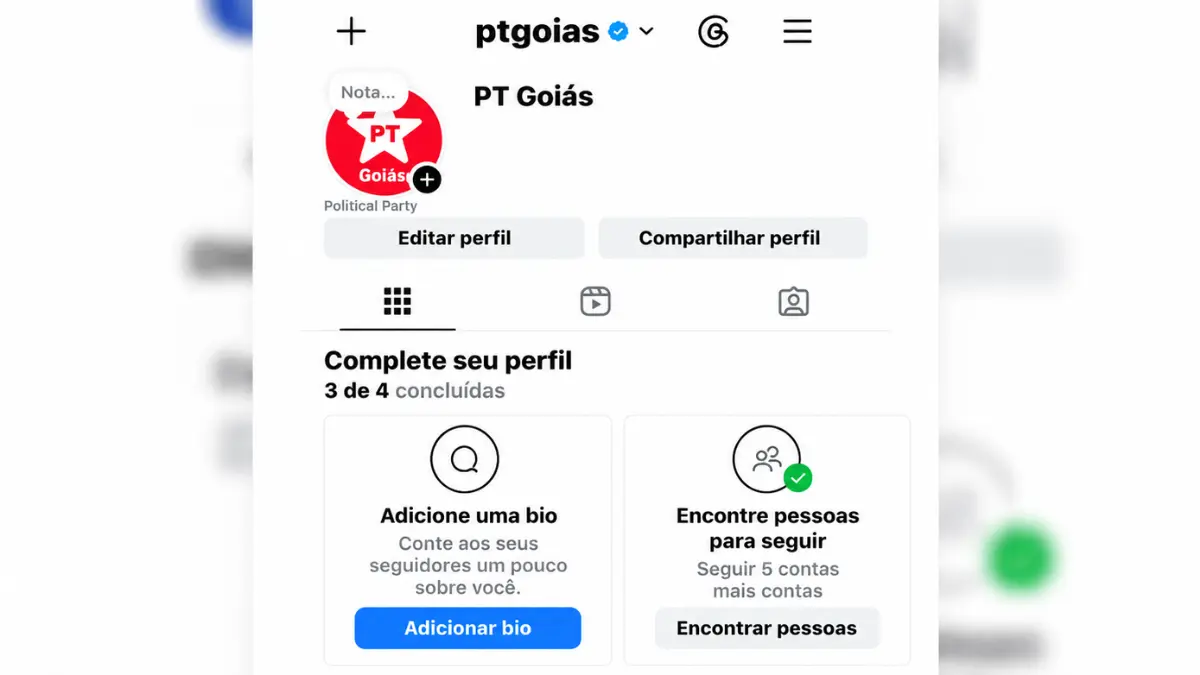Meta restringe rede social do PT em Goiás