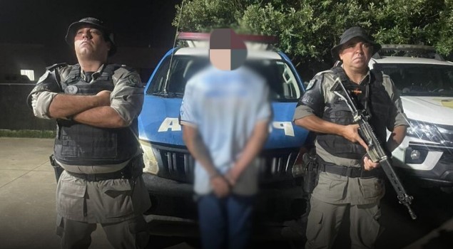 Batalhão Rural captura suspeito de estupro de vulnerável em operação relâmpago na zona rural de Piracanjuba