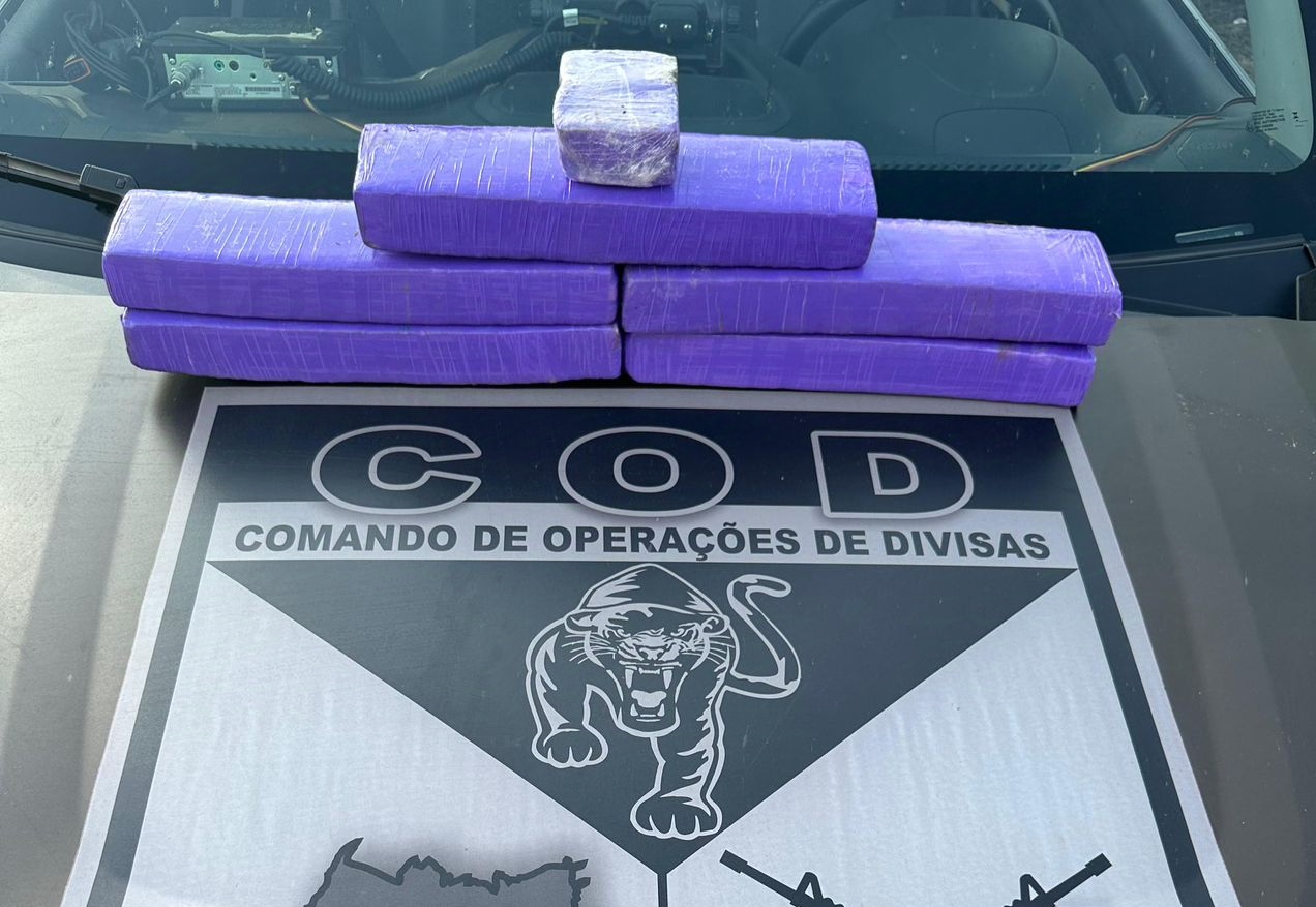 COD prende traficante e apreende 5 kg de maconha destinados ao entorno do DF